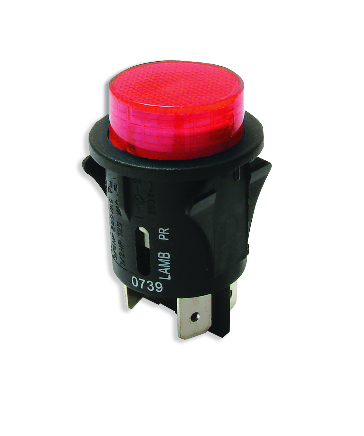 PR1 Series Illuminated, Power Pushbutton Switch with PVC Cap
