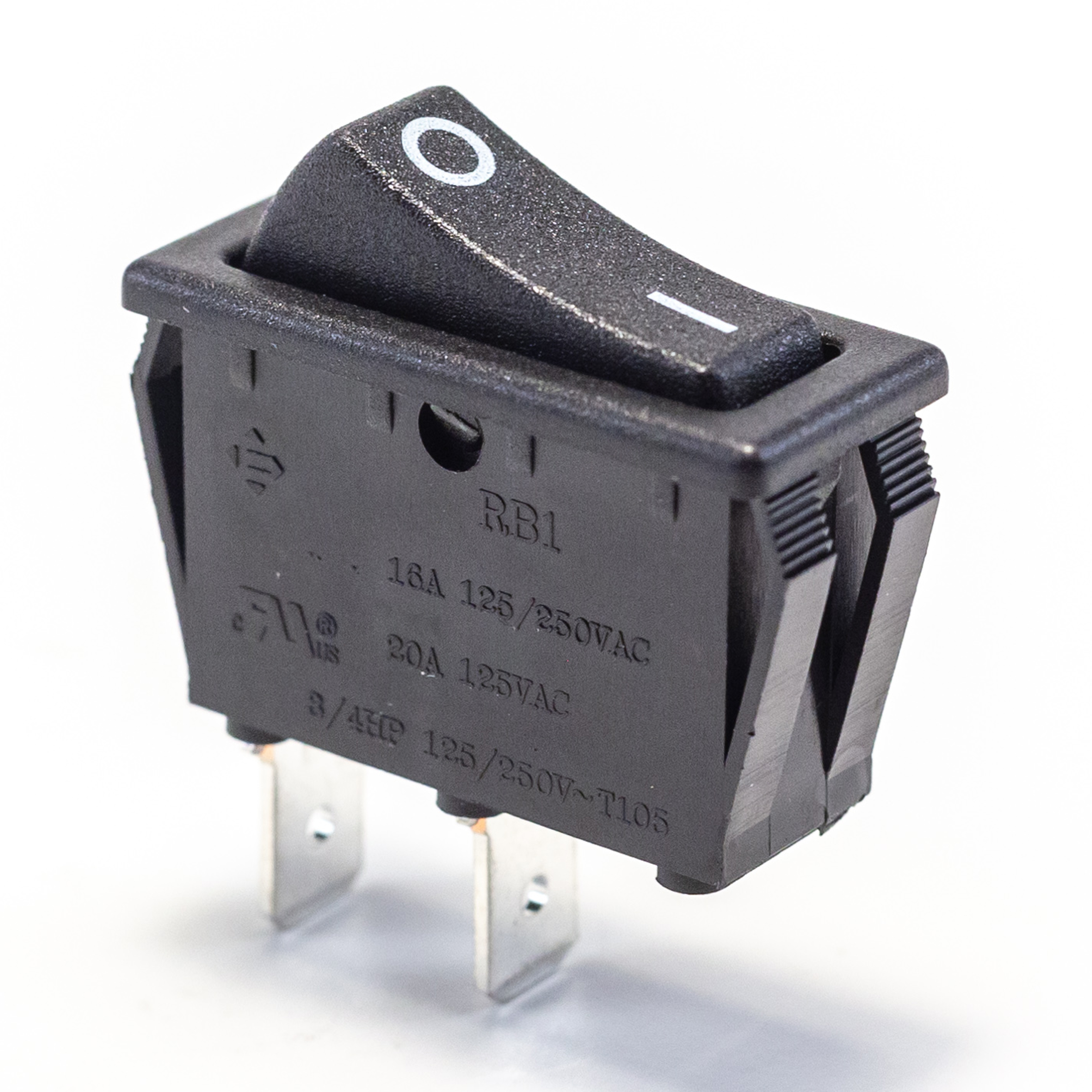 RB1 Series Illuminated, Power Rocker Switch with PVC Cap
