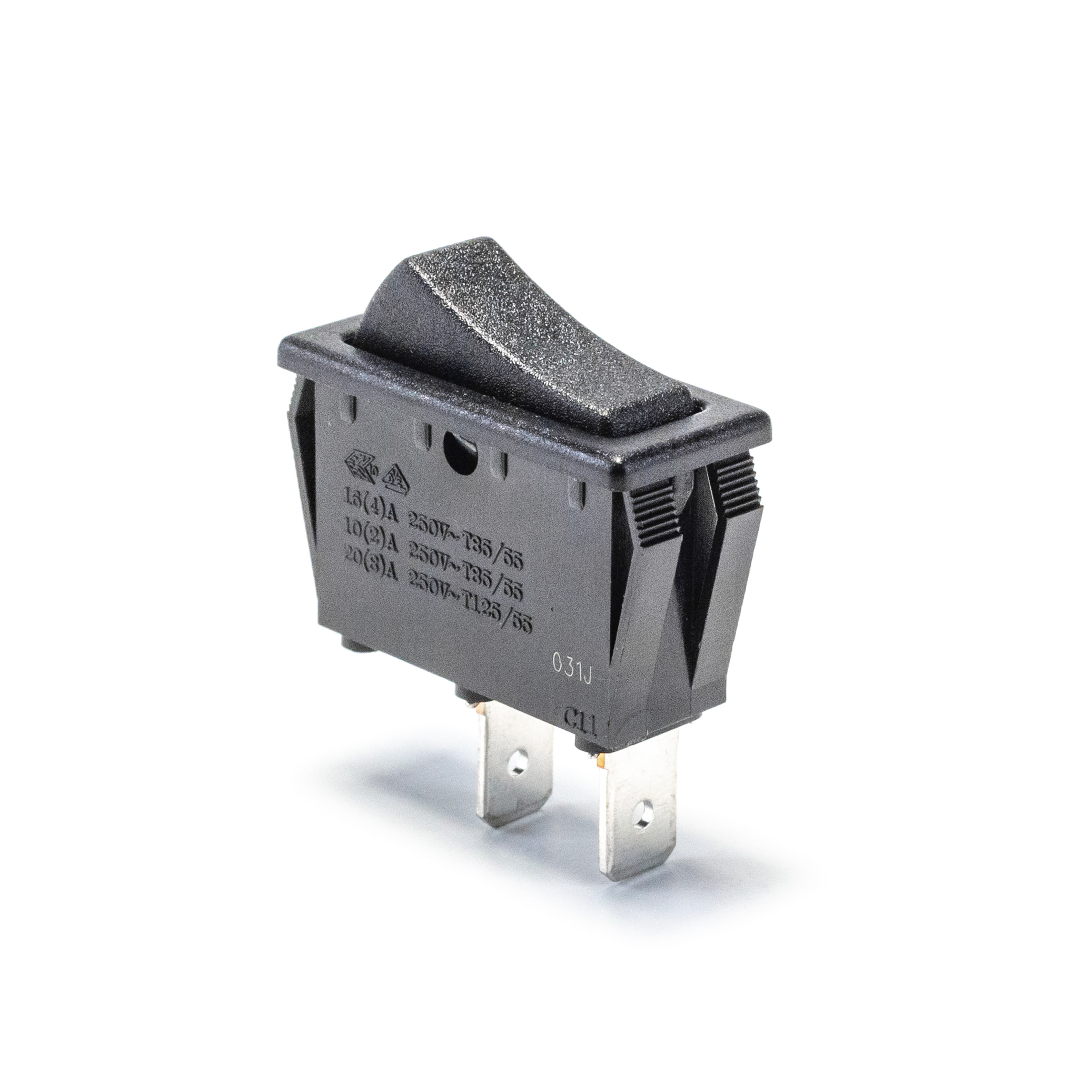 RB1 Series Illuminated, Power Rocker Switch with PVC Cap