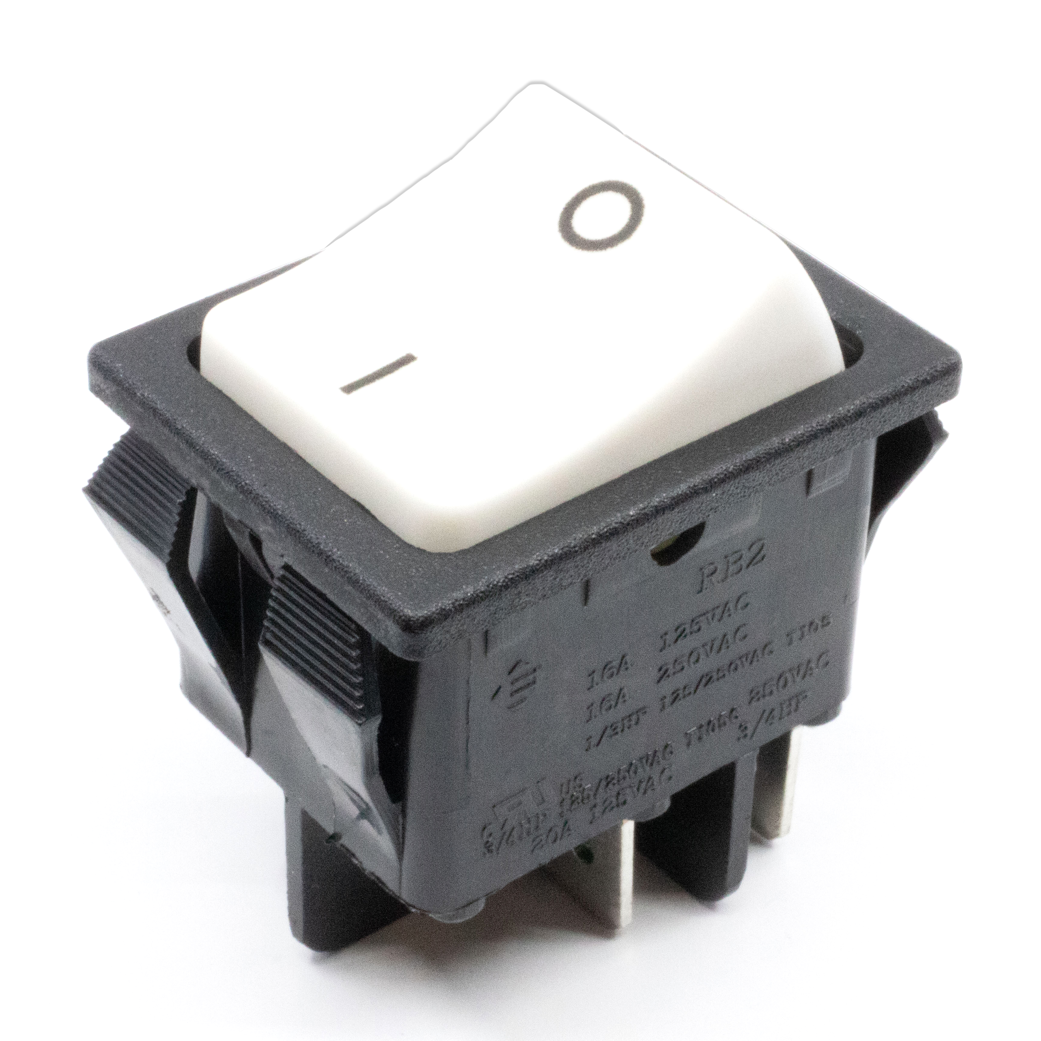 RB2 Series Illuminated, Power Rocker Switch with PVC Cap