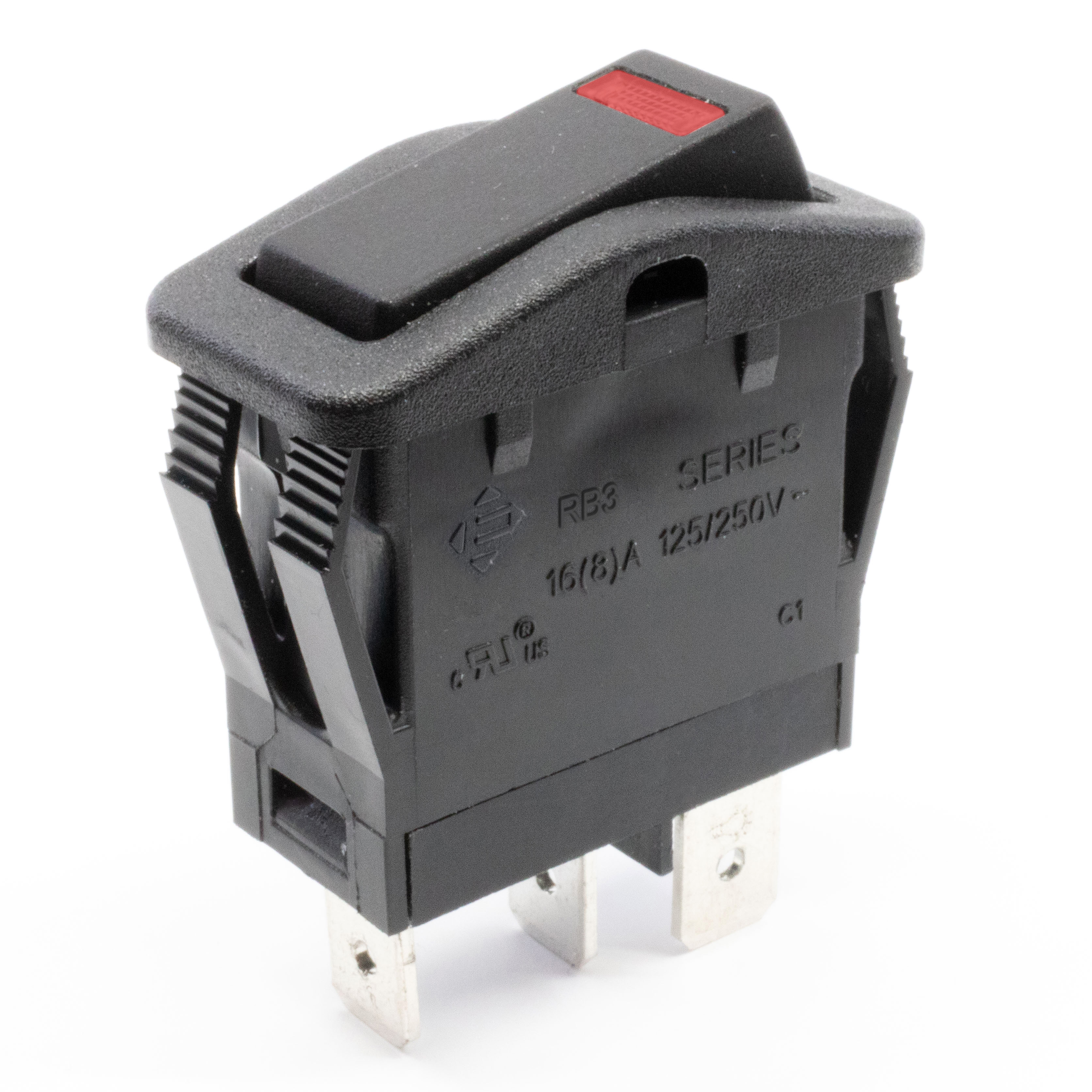RB3 Series Sealed, Illuminated, Power Rocker Switch