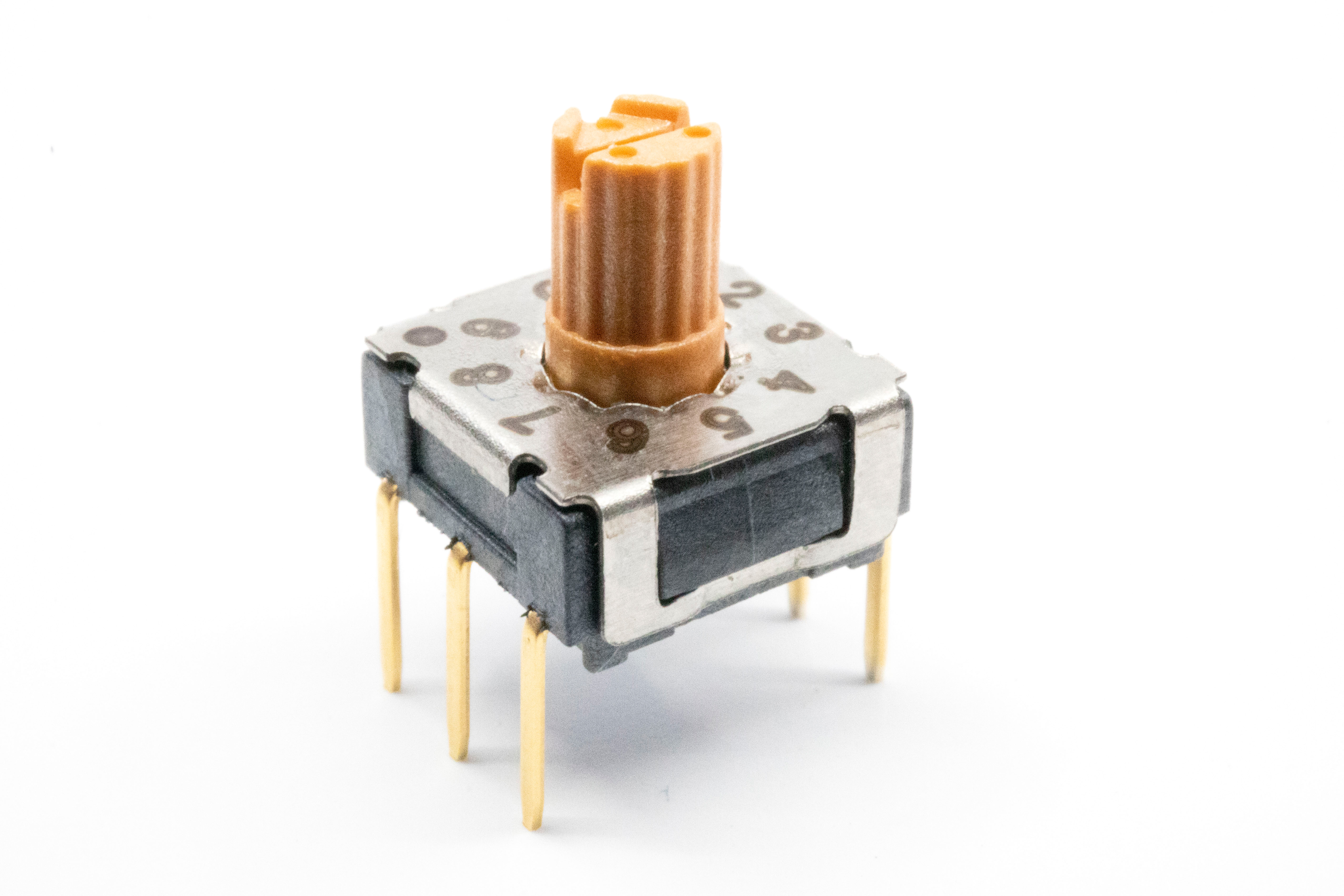RDM Series Sealed, Ultra Slim Rotary DIP Switch