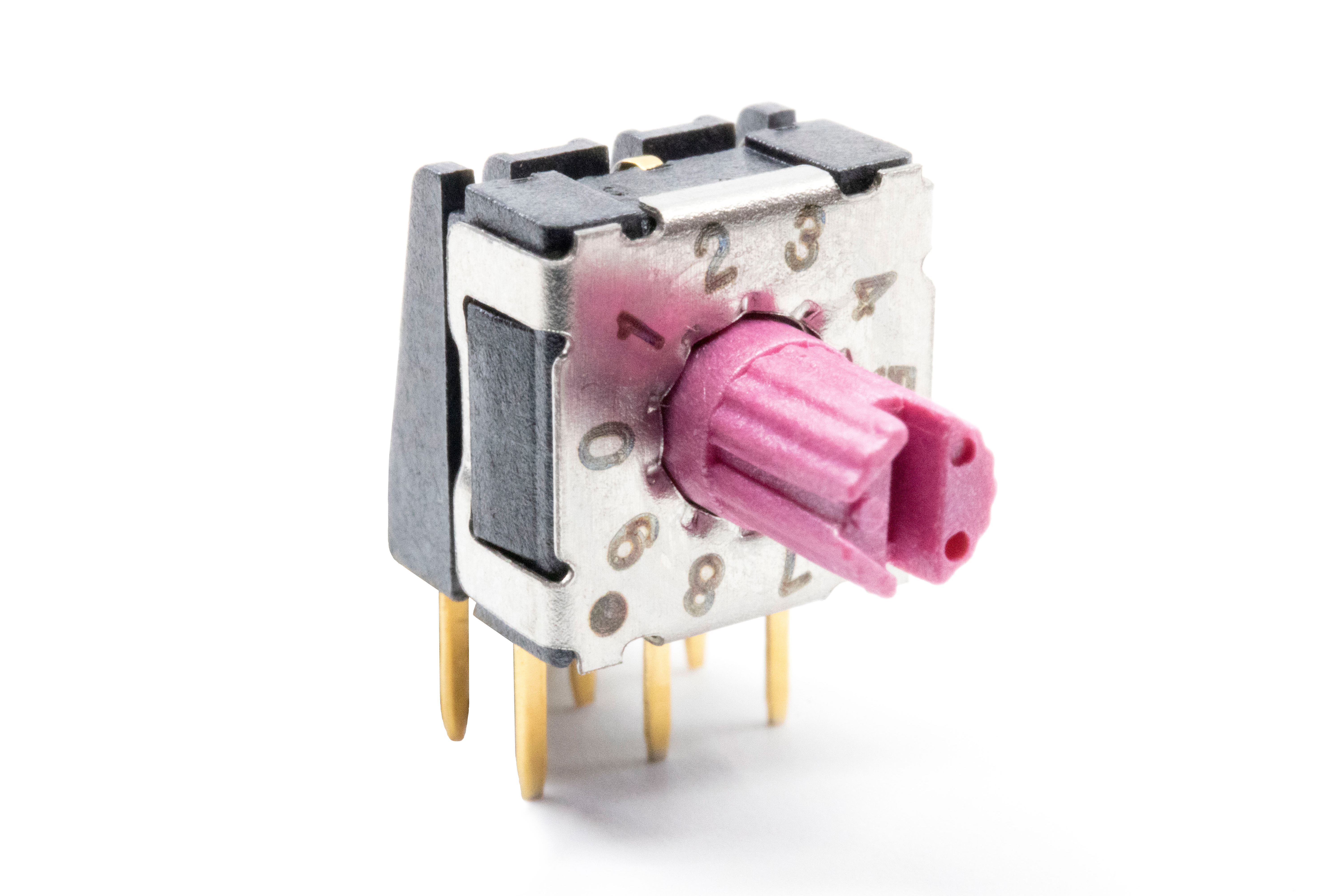 RDM Series Sealed, Ultra Slim Rotary DIP Switch