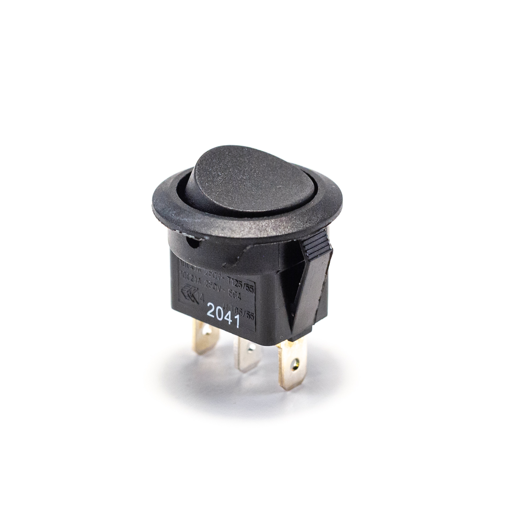 RR1 Series Round, Illuminated, Power Rocker Switch with PVC Cap