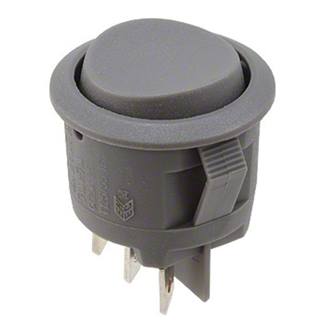 RRA Series Round, Illuminated, Power Rocker Switch with PVC Cap