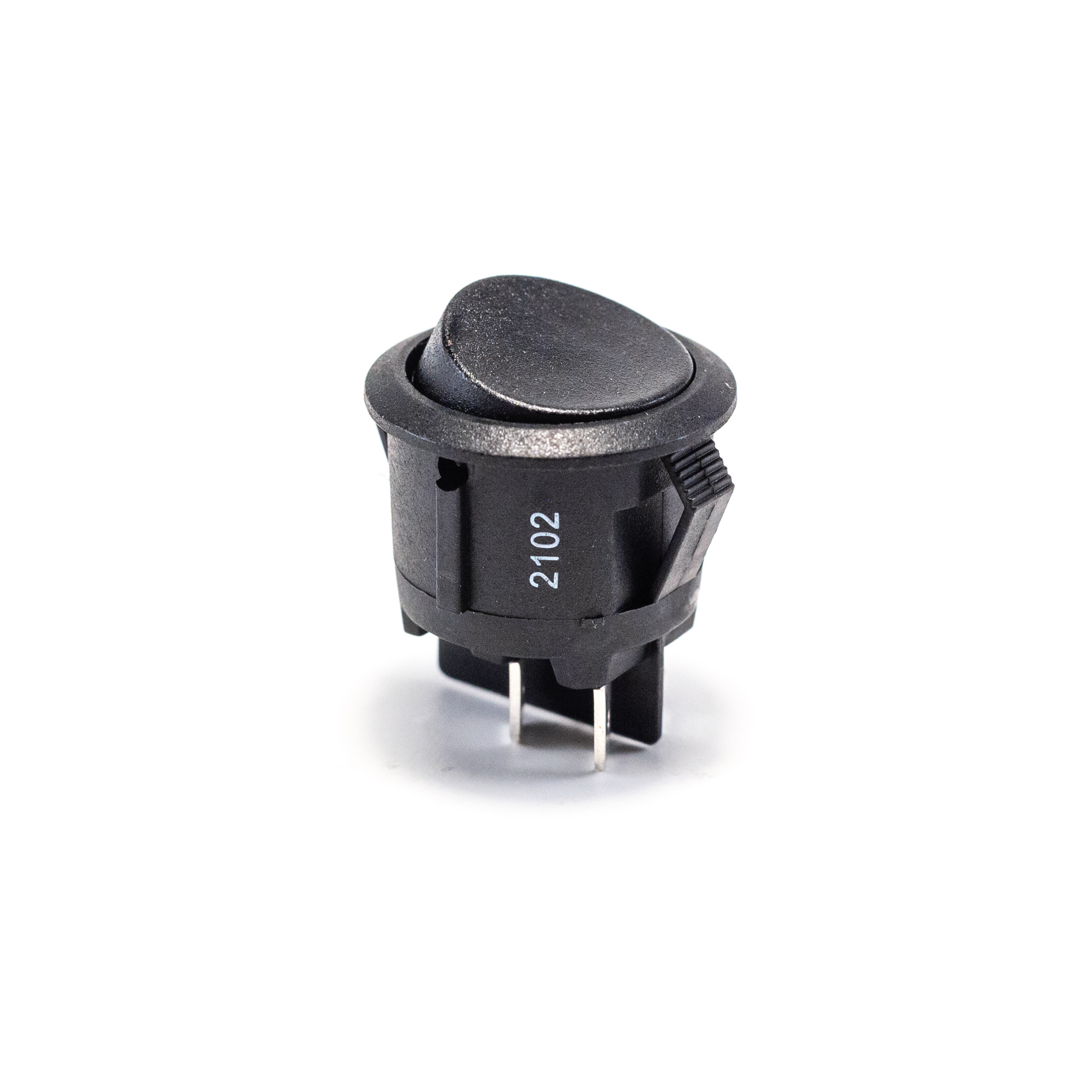 RRA Series Round, Illuminated, Power Rocker Switch with PVC Cap