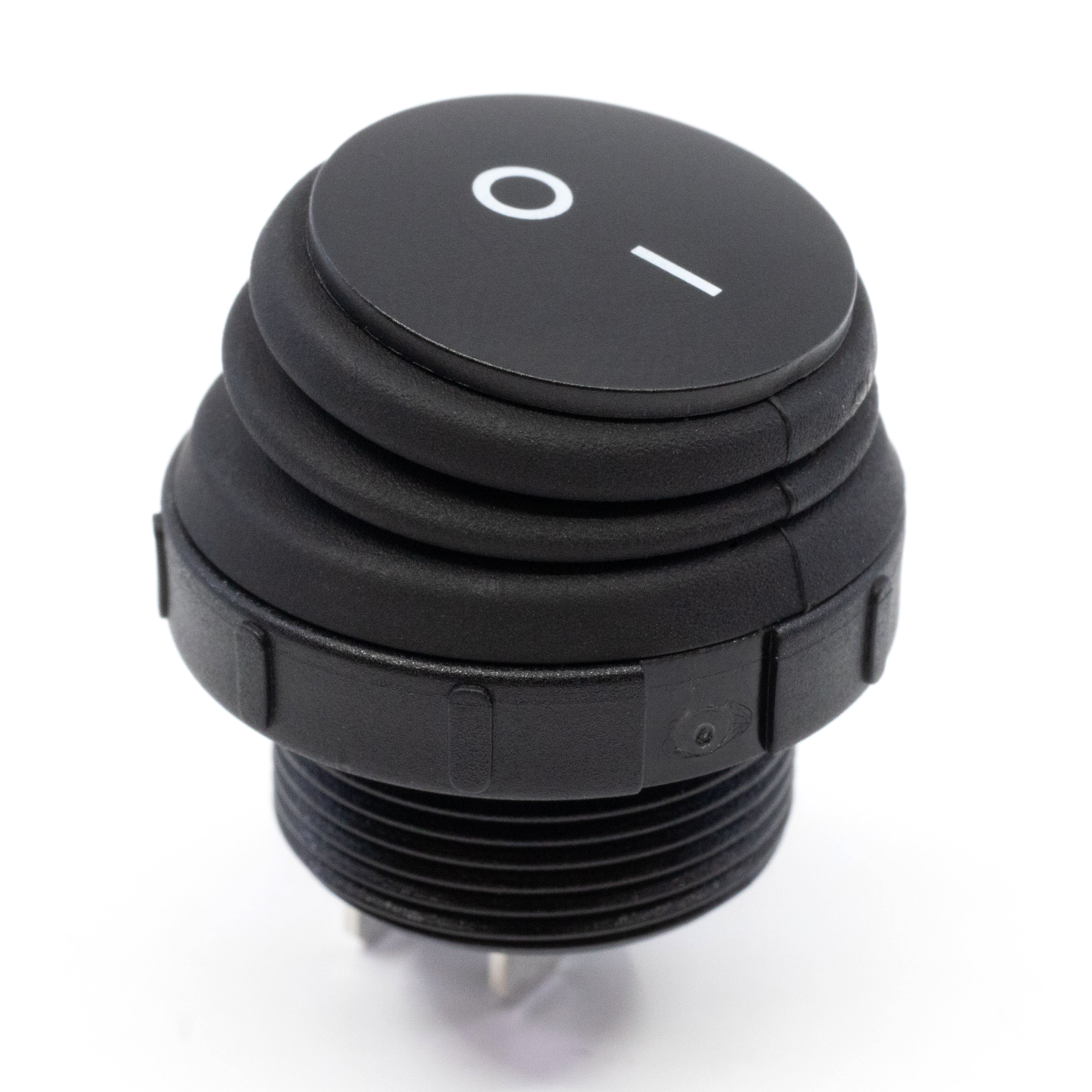 RRS20 Series Round, Sealed, Illuminated, Power Rocker Switch