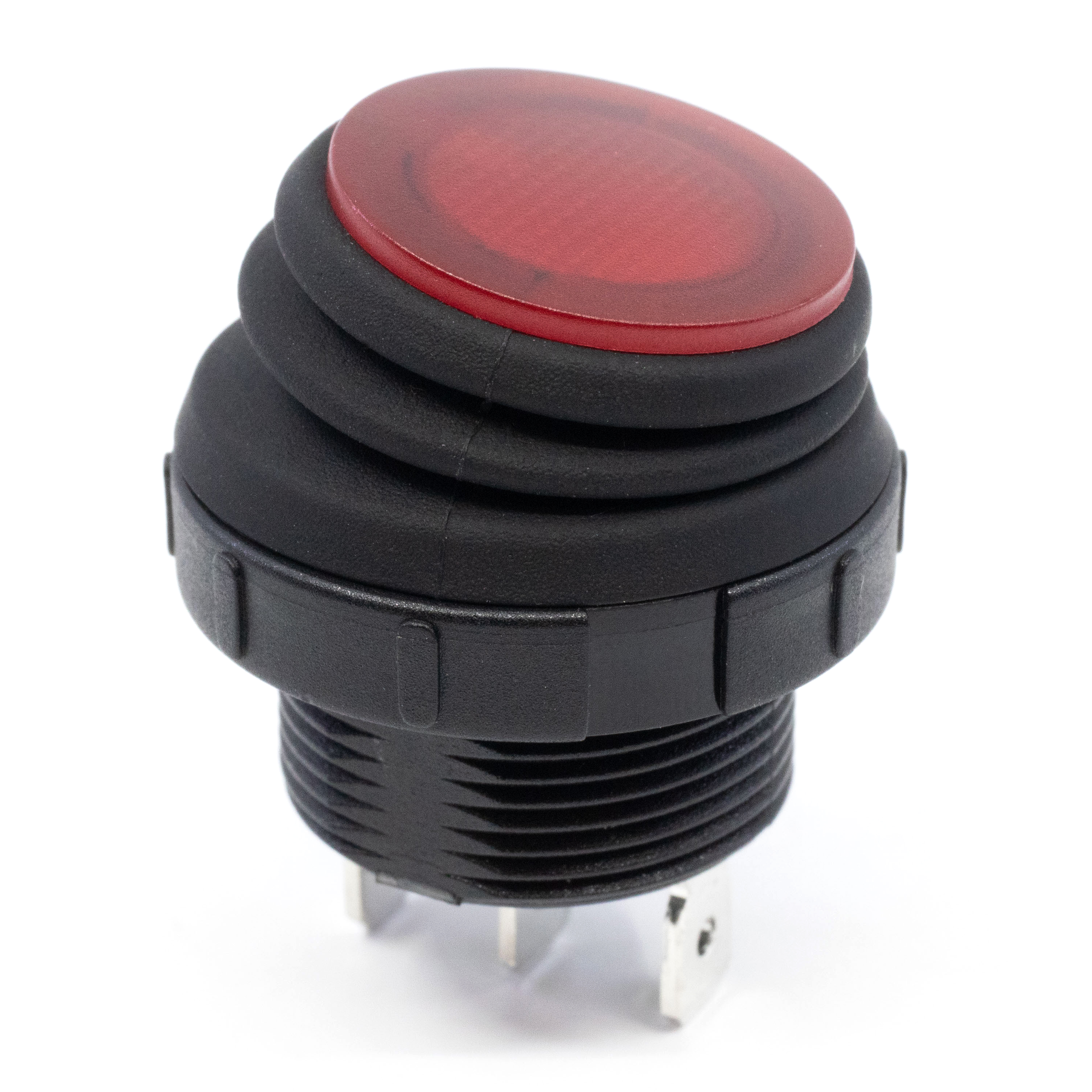 RRS20 Series Round, Sealed, Illuminated, Power Rocker Switch