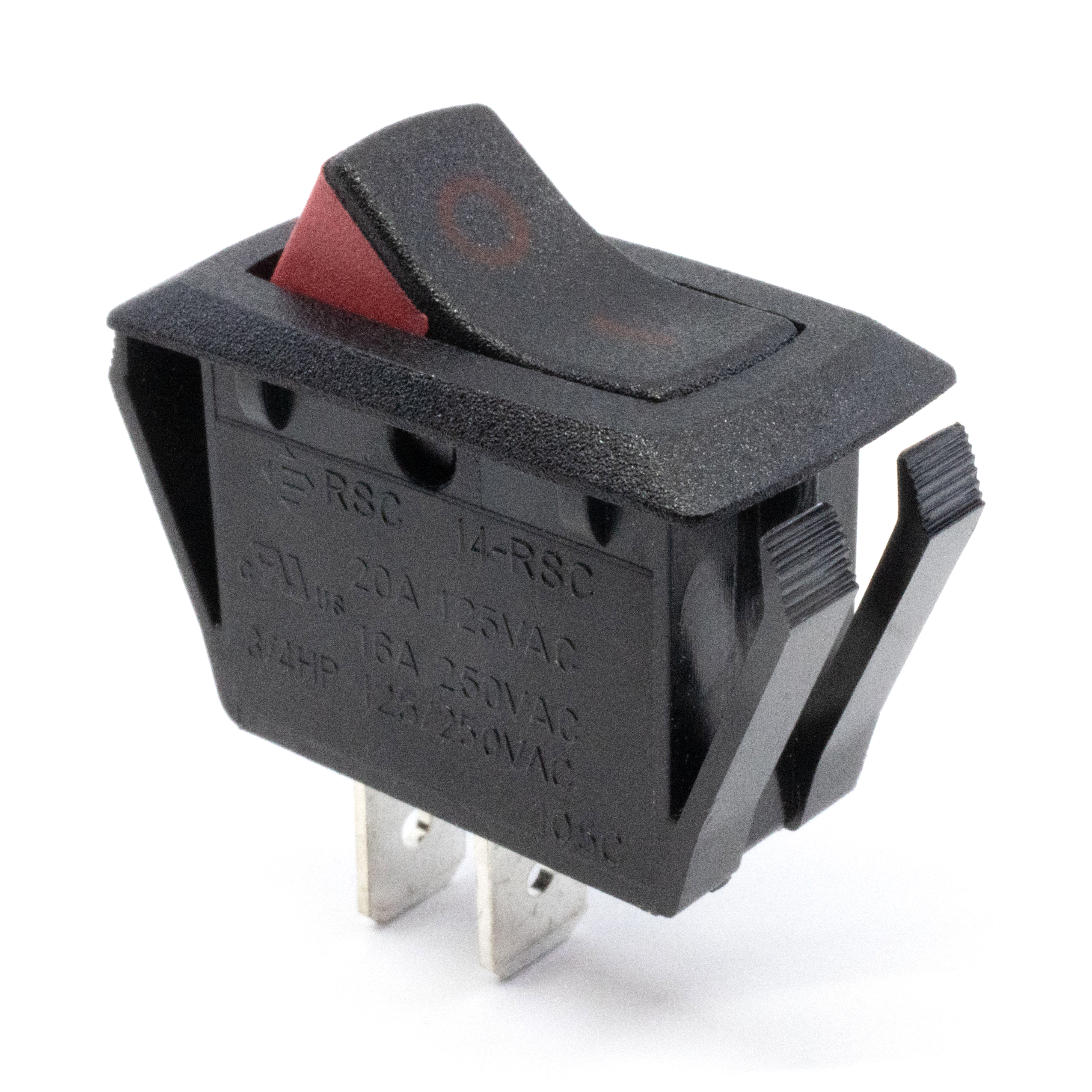 RSC Series Illuminated, Power Rocker Switch with Bi-Color Actuator