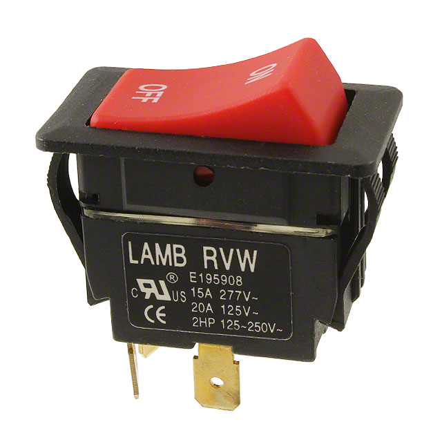RVW Series Sealed, Power Rocker Switch