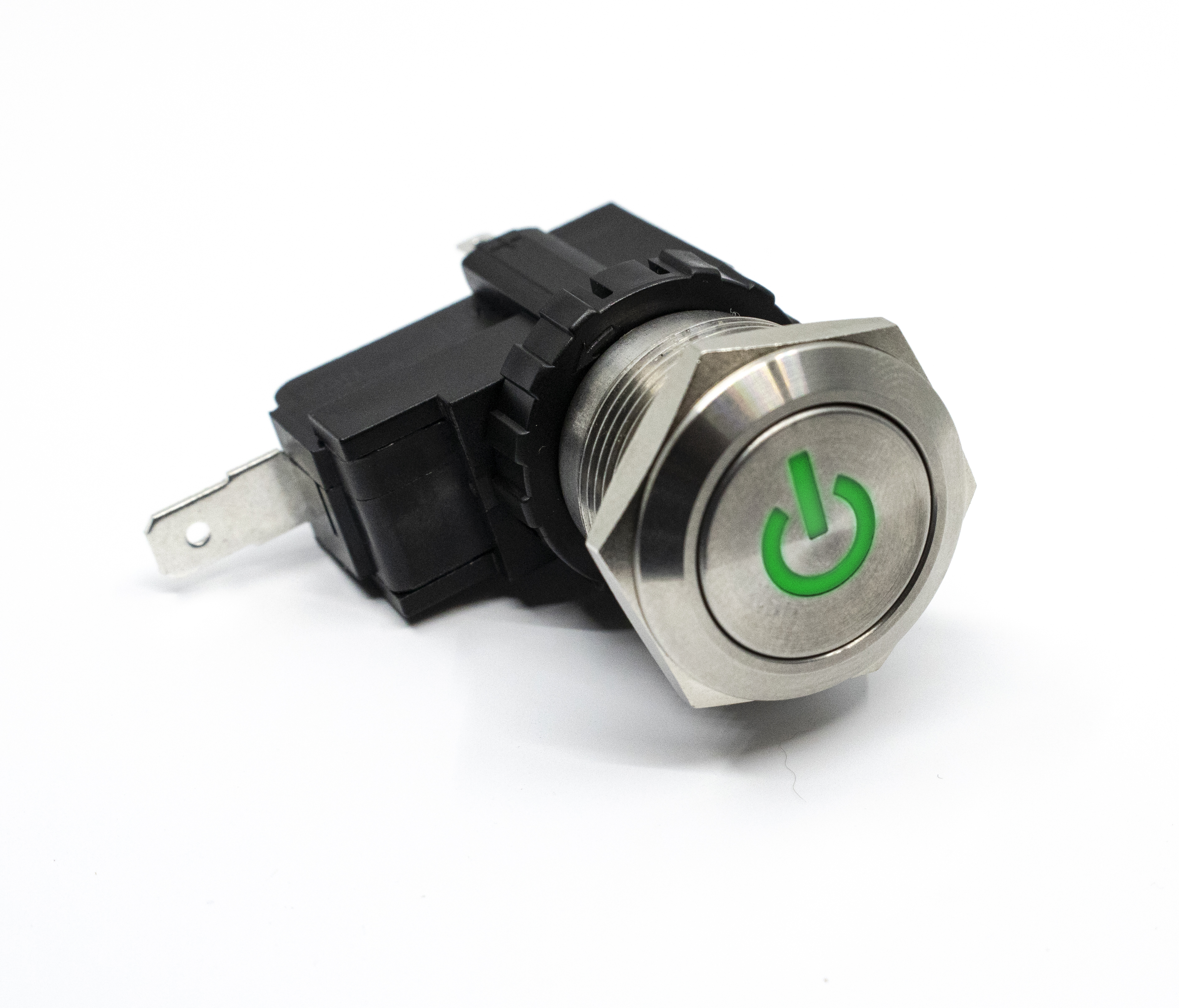Interruptor antivandalismo iluminado de alta corrente da série SAV4