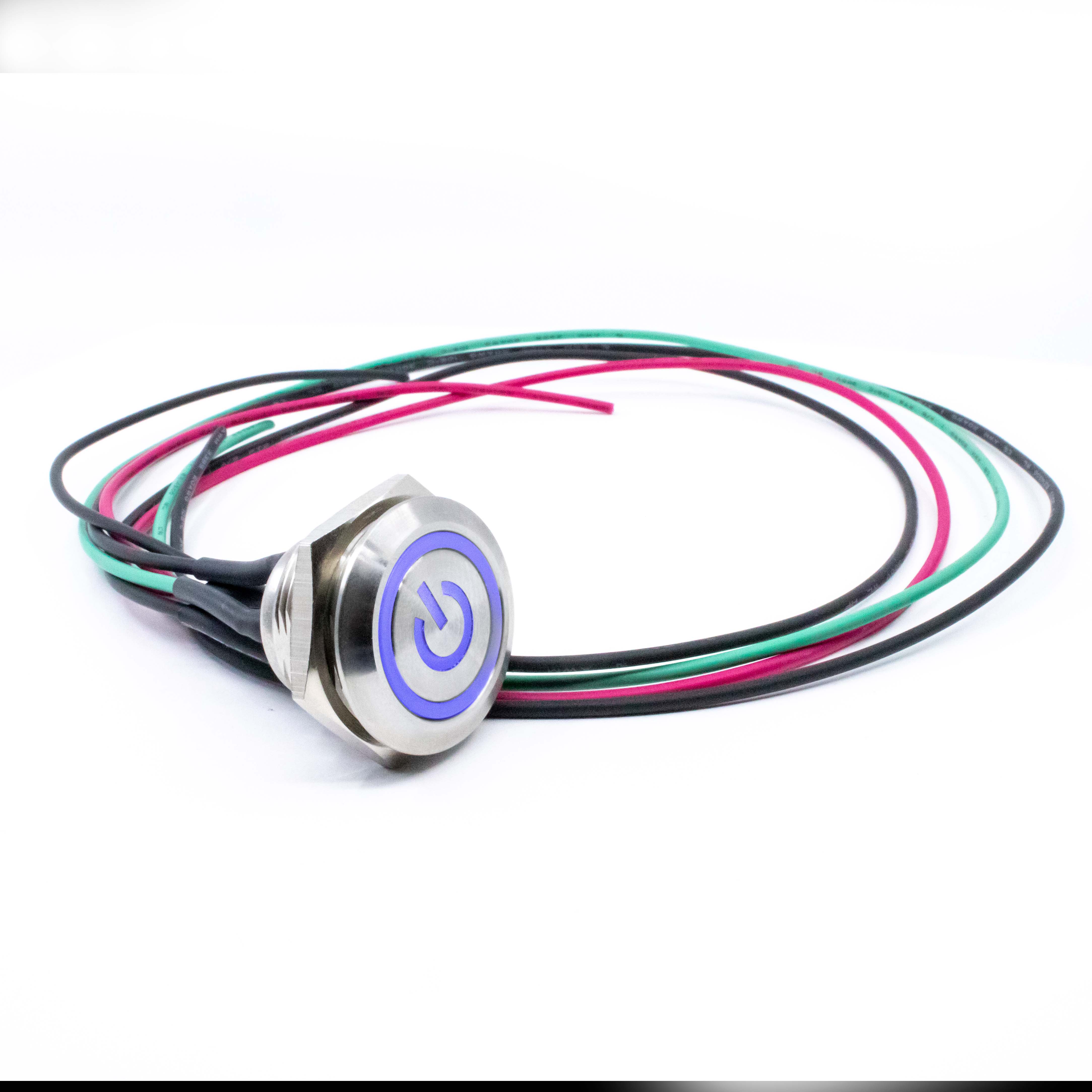 SV4 Series Illuminated, Short Body Anti-Vandal Switch