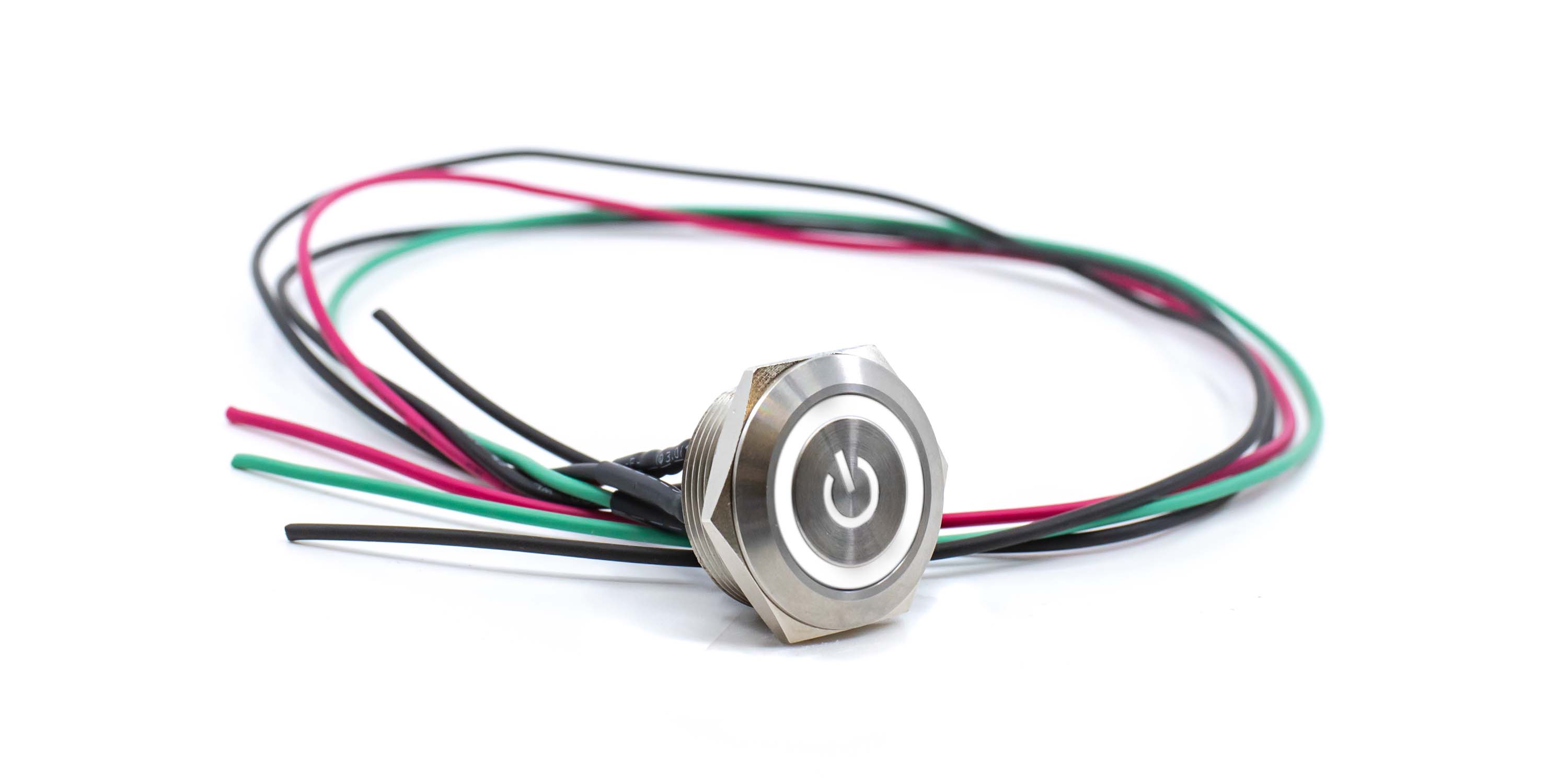 SV8 Series Illuminated, Short Body Anti-Vandal Switch