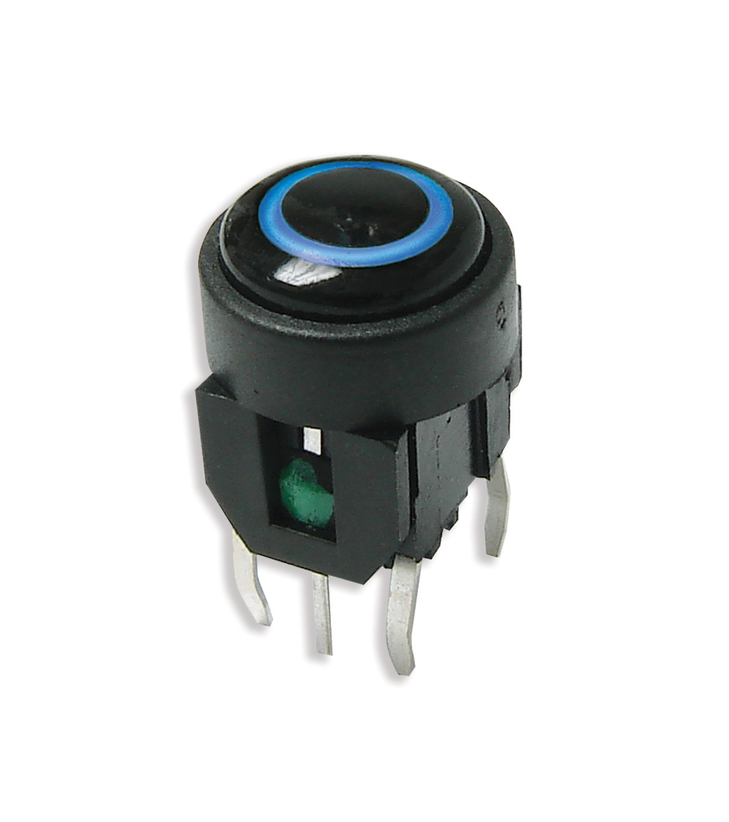 TL1220 Series Illuminated, Through Hole Tactile Switch
